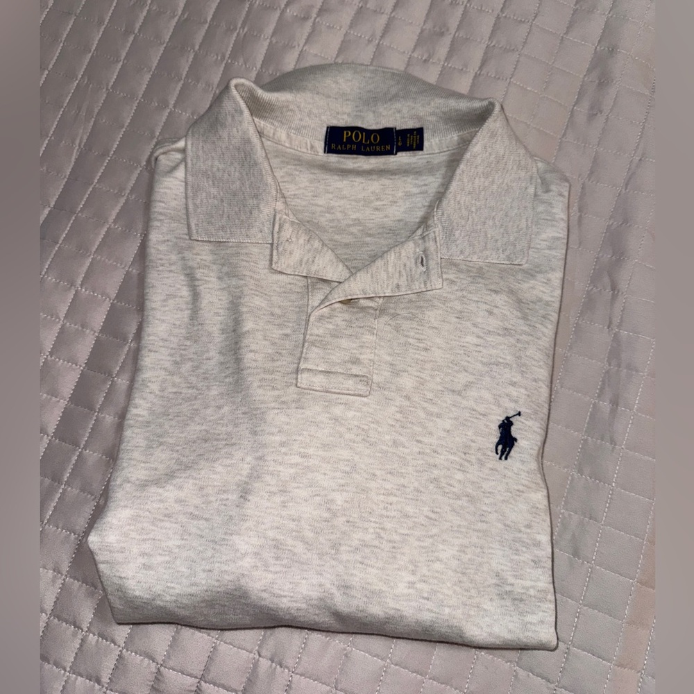 Ralph Lauren Soft Polo size Large cream